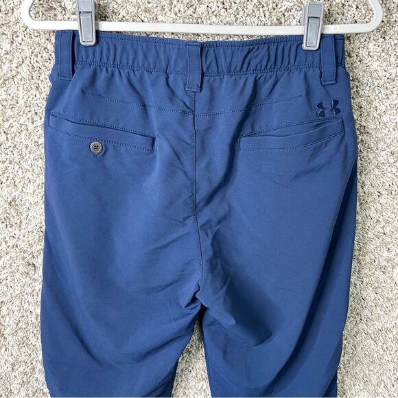 Under Armour Pants Men’s 32x32 Match Play Dark Blue Loose Fit - Picture 6 of 6